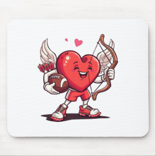 Lustiger Fuß Valentinstag Jungen Mädchen Cupid  Mousepad