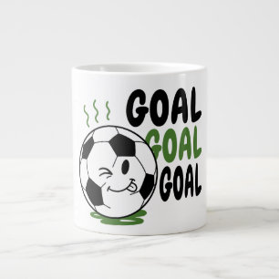Lustiger Fußball, Fußballtor Jumbo-Tasse