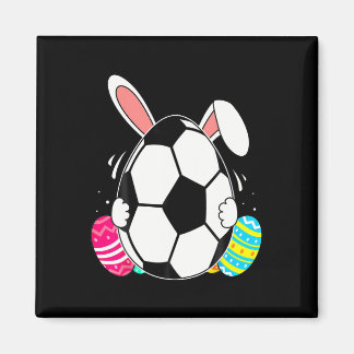 Lustiger Fußball Ll Mit Hasenohren Ostertag Männer Magnet
