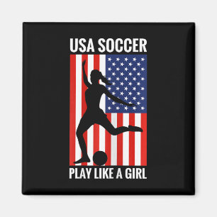 Lustiger Fußball USA Fußball Spiele wie ein Mädche Magnet