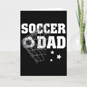 Lustiger Fußball-Vater Daddy Fußball Sportliebhabe Karte