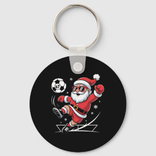 Lustiger Fußball-Weihnachtsmann 67 Meme Weihnachte Schlüsselanhänger