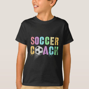 Lustiger Fußballtrainer Spiel Mama Haare Egal Stol T-Shirt