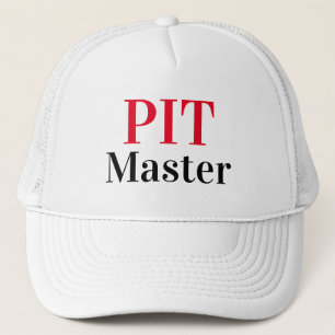 Lustiger Gag-Baseball PIT MASTER Truckerkappe