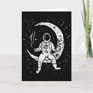 Lustiger Galaxy Astronaut Taco Joint Weltraum Unkr Karte
