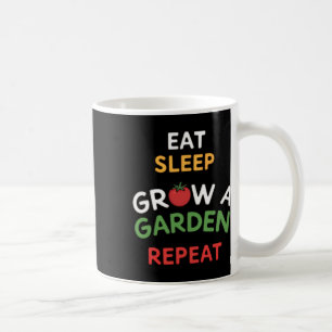 Lustiger Gamer Essen Schlafen Garten Anbauen Wiede Kaffeetasse