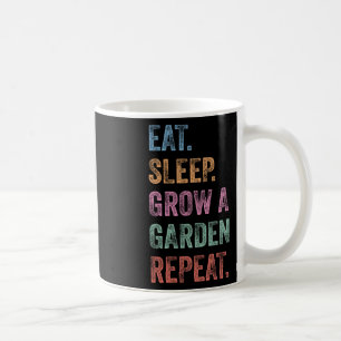 Lustiger Gamer Essen Schlafen Garten Anbauen Wiede Kaffeetasse