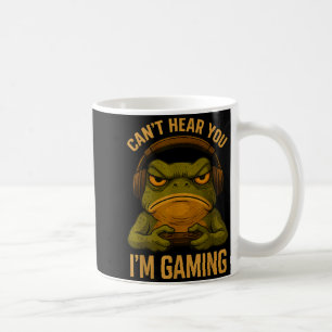Lustiger Gamer-Frosch-Kunst-Grafik-Shirt Männer Ju Kaffeetasse