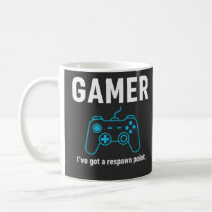 Lustiger Gamer Ich habe einen Respawn-Punkt Gaming Kaffeetasse