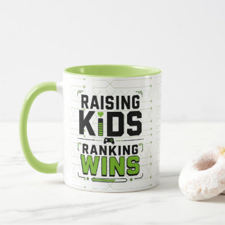Lustiger Gamer-Vater-Becher | Kinder großziehen Tasse