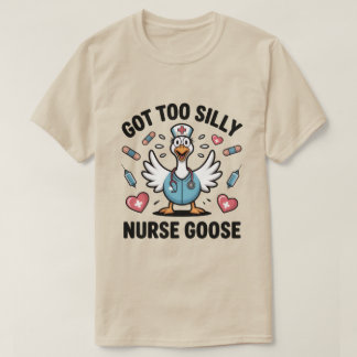 Lustiger Gänseliebhaber-Krankenschwester-Meme – Wu T-Shirt