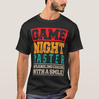 Lustiger Gastgeber für Spielabende T-Shirt