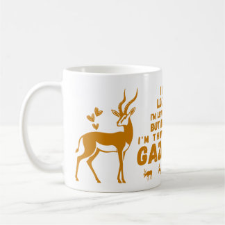 Lustiger Gazellenliebhaber, ich könnte wie eine Ga Kaffeetasse