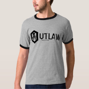 Lustiger geächteter T - Shirtentwurf T-Shirt