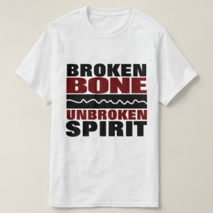 lustiger gebrochener Knochensturm T-Shirt