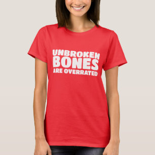 lustiger gebrochener Knochensturm T-Shirt