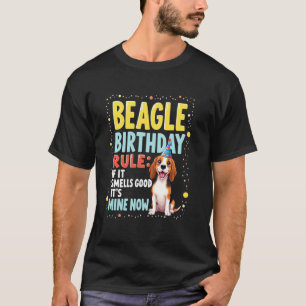 Lustiger Geburtstag Beagle-Hund T-Shirt