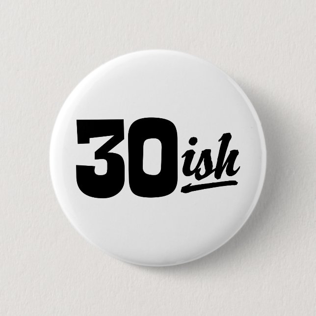 Lustiger Geburtstag Button (Vorderseite)