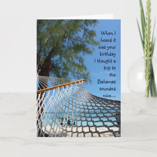 Lustiger Geburtstag! Karte (Vorderseite)