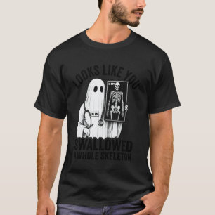 Lustiger Geist Arzt Röntgenologe Halloween Medi T-Shirt