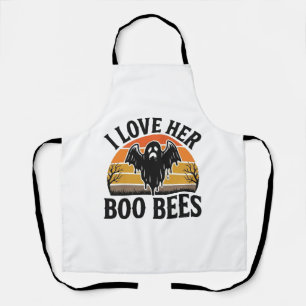 Lustiger Geist Biene Wortspiel Vintage Halloween T Schürze