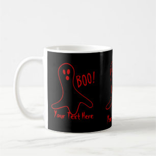 lustiger Geist schreiender Kaffeetasse