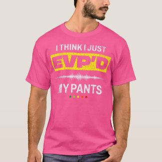 Lustiger Geisterjagd-EVP-Übernatürlicher Geist T-Shirt