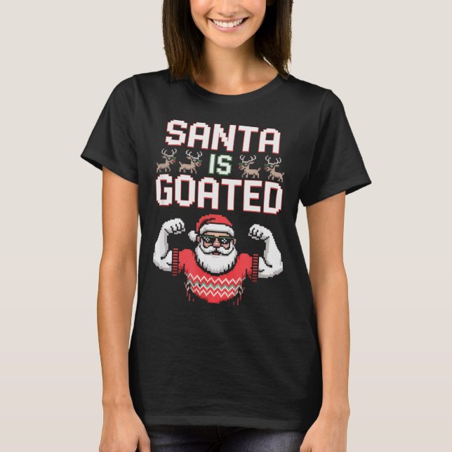 Lustiger Gen Alpha Gen Z Slang Lustiger Weihnachts T-Shirt (Vorderseite)