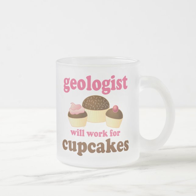 Lustiger Geologe Mattglastasse (Rechts)