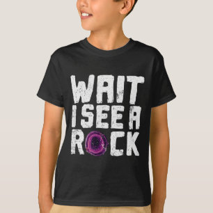 Lustiger Geologe Rock Hounding Geode Vintage-Shirt T-Shirt