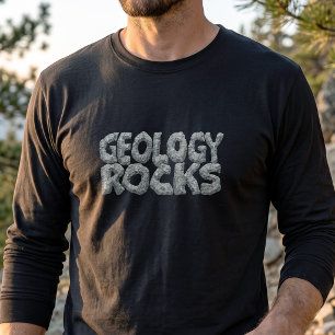 Lustiger Geologen-Humor - Geologie Rocks Pun T-Shirt