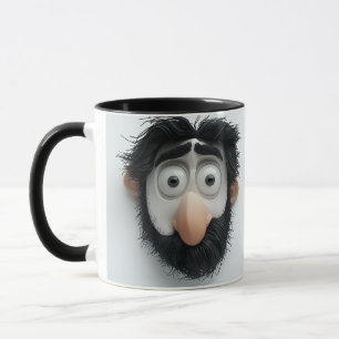Lustiger Gesichtsmug Tasse