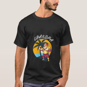Lustiger Gnom für Frauen Retro Buff Opa Gnom Gebur T-Shirt