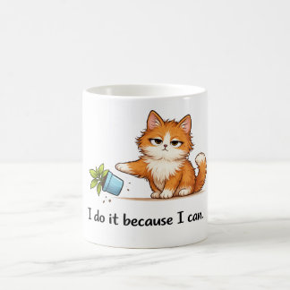 Lustiger Golden Retriever Becher – „Keine Gedanken Kaffeetasse