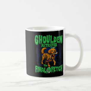 Lustiger Golden Retriever Zombie Halloween, Soky G Kaffeetasse