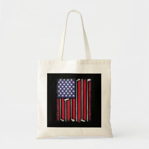 Lustiger Golf Amerikanischer Flagge Golfspieler Vi Tragetasche