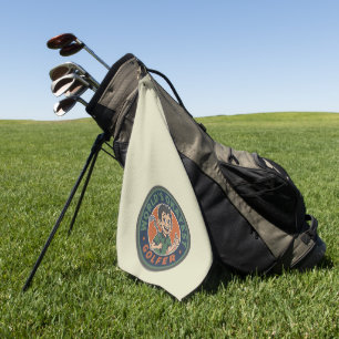 Lustiger Golf Golfhandtuch