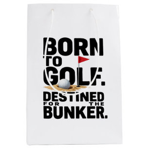 Lustiger Golf-Zitat für Golf-Süchtige Mittlere Geschenktüte