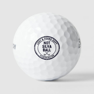 Lustiger Golfball-Geschenk für Silva Golfball