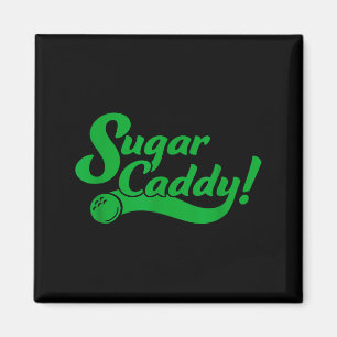 Lustiger Golfspieler Caddy Kostüm Zucker Caddy Gol Magnet