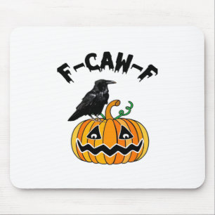 Lustiger gothischer Krähen-Humor F-Caw-F Essential Mousepad