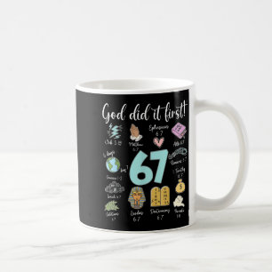 Lustiger Gott hat es zuerst gemacht 67 Meme Jesus  Kaffeetasse