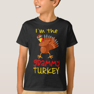 Lustiger Grammy Truthahn passendes Familientreffen T-Shirt