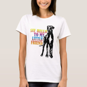 Lustiger Great Dane Gruß T-Shirt