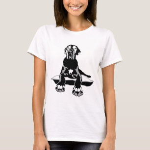 Lustiger Great Dane Ilios  T-Shirt