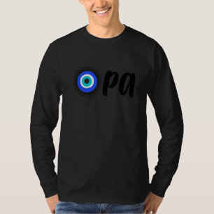 Lustiger griechischer Stolz OPA Griechischer Schlü T-Shirt