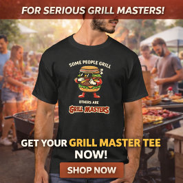 Lustiger Grillmeister | Vatertag T-Shirt