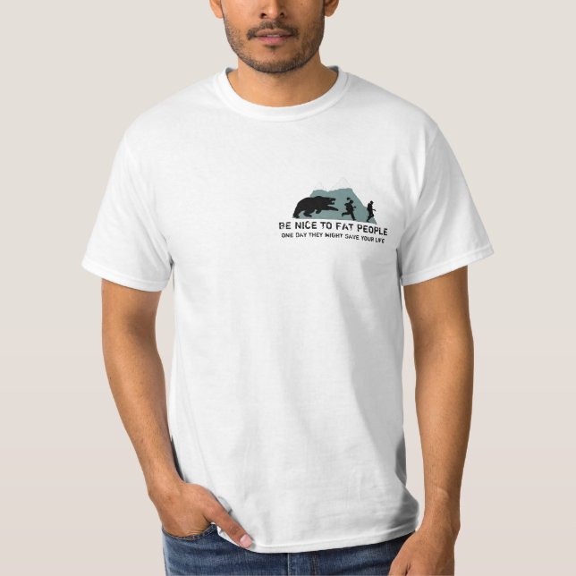 Lustiger Grizzlybär T-Shirt (Vorderseite)