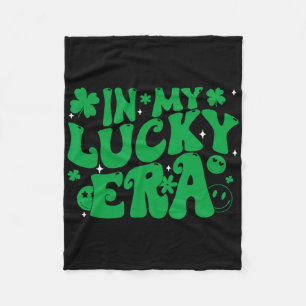 Lustiger Groovy St. Patricks Day Shamrock In Meine Fleecedecke