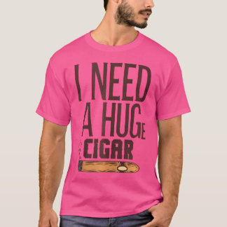 Lustiger großer Zigarrenliebhaber Frauen und Männe T-Shirt